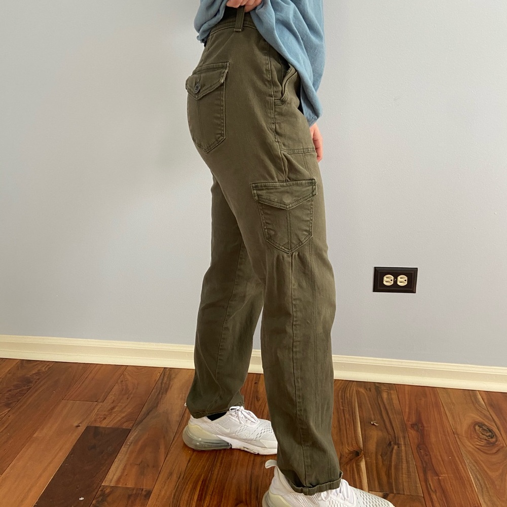 Green Cargo Pants